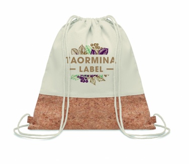 Logotrade promotional item picture of: 160gr/m² cotton drawstring bag