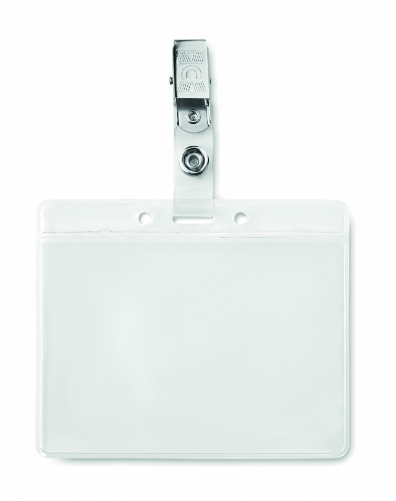 Logotrade promotional giveaway image of: PVC badge holder