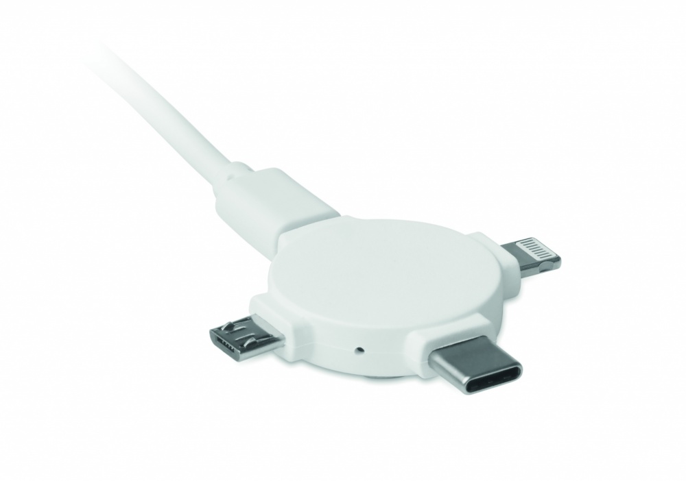 Logotrade promotional merchandise image of: 3 in 1 cable adapter