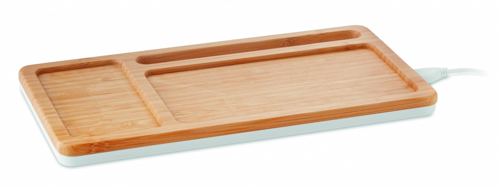 Logo trade promotional gift photo of: Wireless charging pad 5W MALABAR