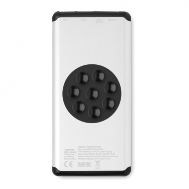 Logotrade promotional giveaway image of: Wireless 10000 mAh Power bank