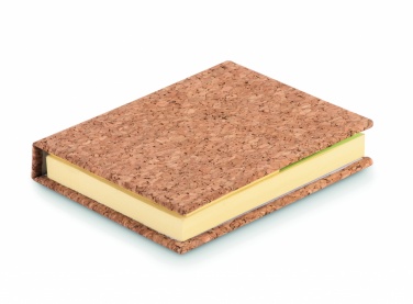 Logotrade corporate gift image of: Cork sticky note memo pad