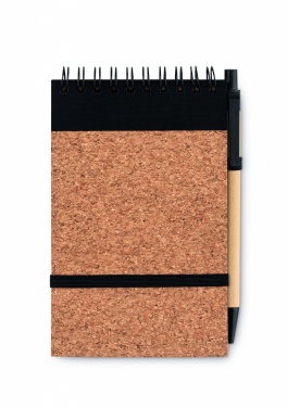 Logotrade promotional gifts photo of: A6 Cork notepad with pen