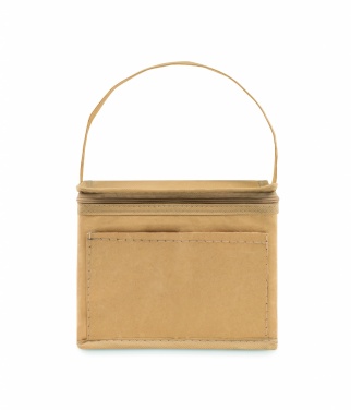 Logo trade promotional merchandise photo of: 6 can woven paper cooler bag