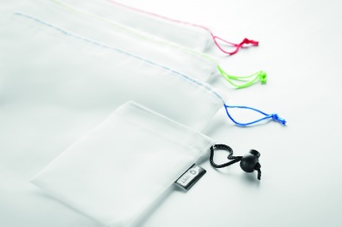 Logo trade promotional giveaway photo of: Set of 3 RPET mesh food bags