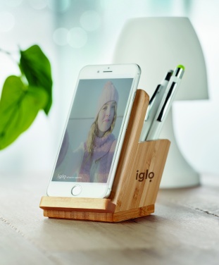 Logotrade promotional item picture of: Wireless charger pen holder 5W BAICOI