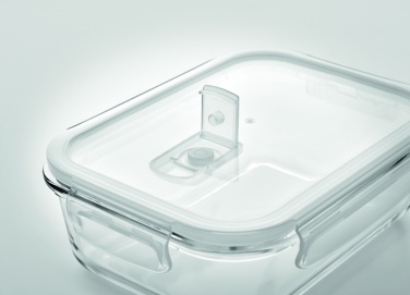 Logotrade promotional gift image of: Glass lunchbox & PP lid 900ml