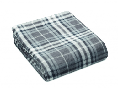 Logotrade promotional item image of: RPET fleece travel blanket