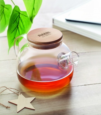 Logotrade corporate gift picture of: Teapot borosilicate glass 850ml