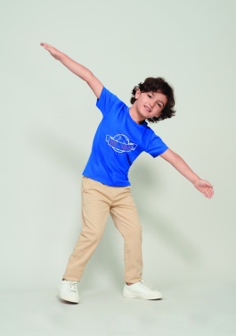 Logo trade business gifts image of: PIONEER KIDS T-SHIRTORGANIC