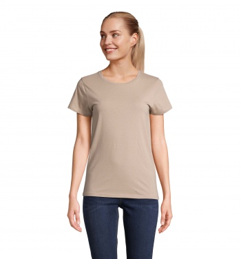 Logo trade corporate gift photo of: CRUSADER WOMEN T-Shirt 150g