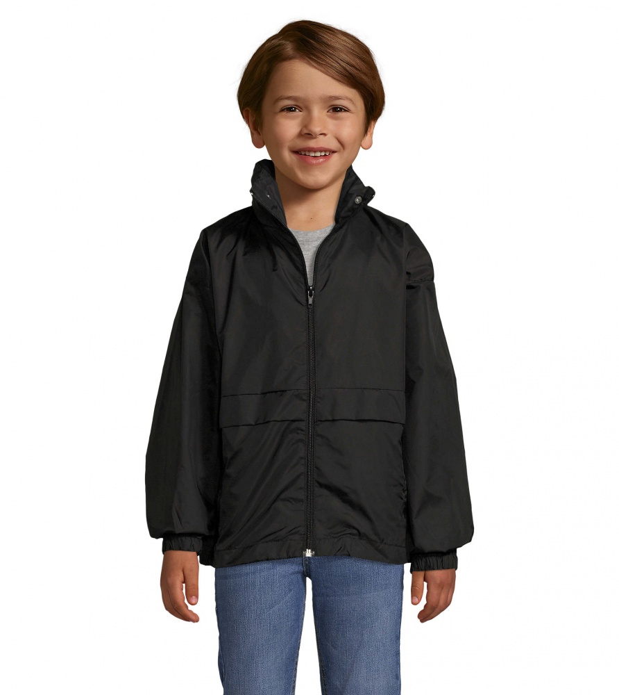 Logotrade promotional item image of: SURF KIDS WINDBREAKER 210g