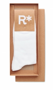 Logo trade advertising product photo of: Pair of socks in gift box L