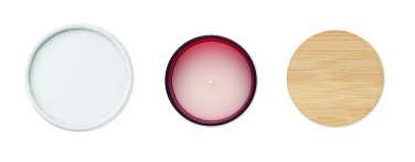 Logo trade corporate gifts picture of: Plant based wax candle 120 gr