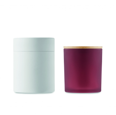 Logo trade promotional gift photo of: Plant based wax candle 200 gr