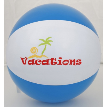Logo trade promotional giveaway photo of: Bicolour beach ball KEY WEST