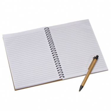 Logo trade promotional items image of: A5 ECO Notepad KENTWOOD