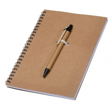 Logotrade promotional giveaway image of: A5 ECO Notepad KENTWOOD