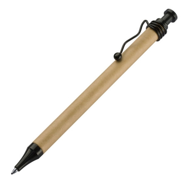 Logotrade promotional giveaway image of: Cardboard ballpen CRAMLINGTON
