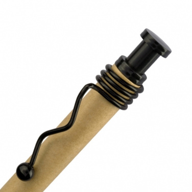 Logo trade advertising products image of: Cardboard ballpen CRAMLINGTON