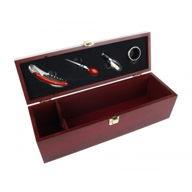 Logo trade promotional merchandise picture of: Wine box JESOLO