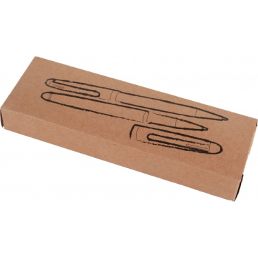 Logo trade advertising product photo of: Rosewood writing set OXFORD