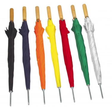 Logo trade promotional product photo of: Automatic walking-stick umbrella LE MANS