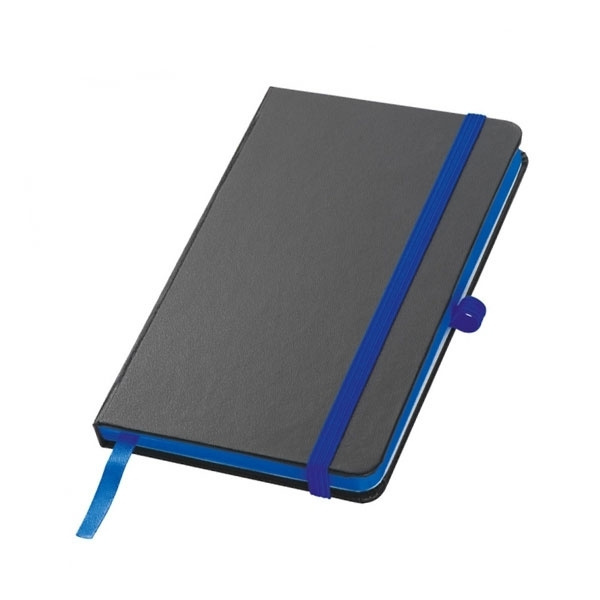 Logo trade promotional gifts picture of: Notebook A6 ROSTOCK