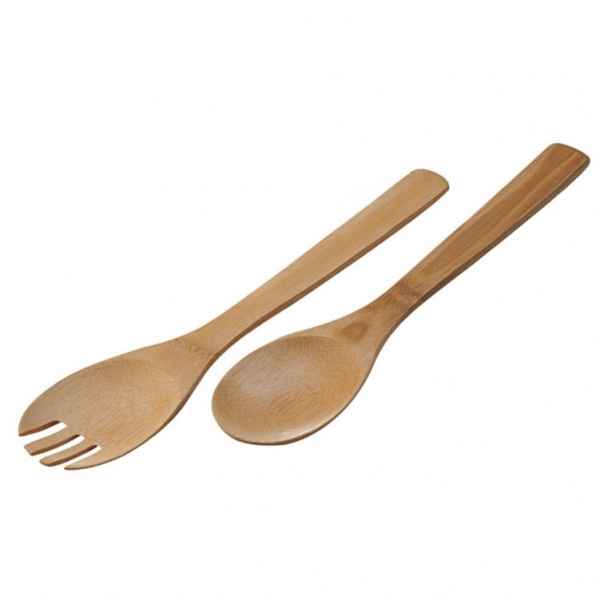 Logotrade promotional items photo of: Bamboo salad servers CAPUA