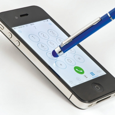 Logotrade promotional merchandise photo of: Metal ballpen with touch pen NEW ORLEANS