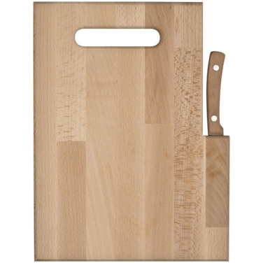 Logotrade promotional merchandise image of: Wooden board with knife LIZZANO