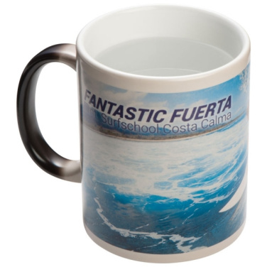 Logotrade promotional merchandise image of: Colour-changing sublimation mug SIRMIONE 300 ml