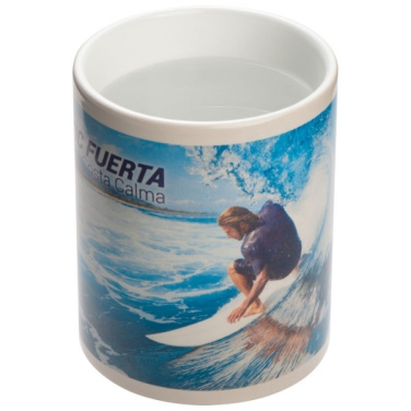 Logo trade advertising products image of: Colour-changing sublimation mug SIRMIONE 300 ml