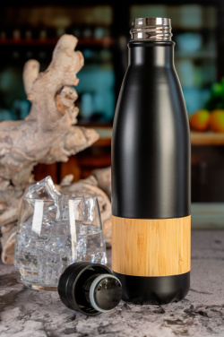 Logo trade advertising product photo of: Stainless steel bottle KOBE 750 ml