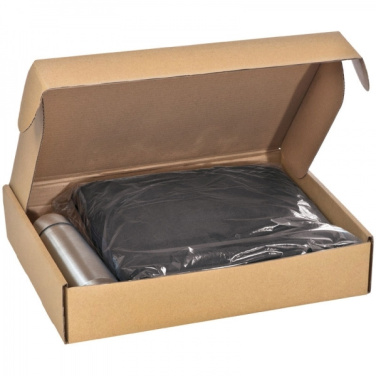 Logo trade promotional gifts picture of: Set fleece blanket and thermal flask LIVERPOOL