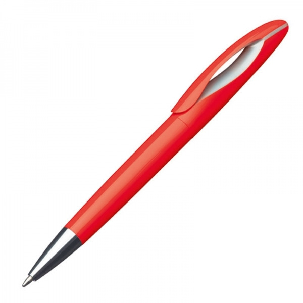 Logo trade advertising products image of: Plastic ballpen FAIRFIELD
