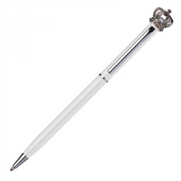 Logo trade promotional products picture of: Metal ballpen KINGS PARK