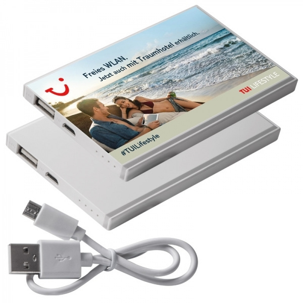 Logo trade business gift photo of: Power bank PINEVILLE 2200 mAh