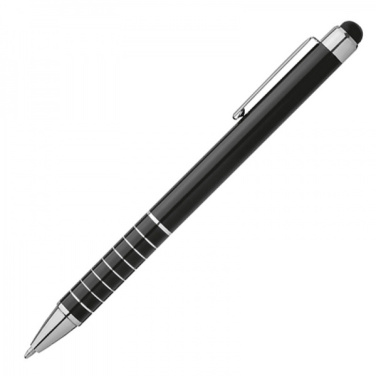 Logotrade business gift image of: Metal ballpen with touch pen LUEBO
