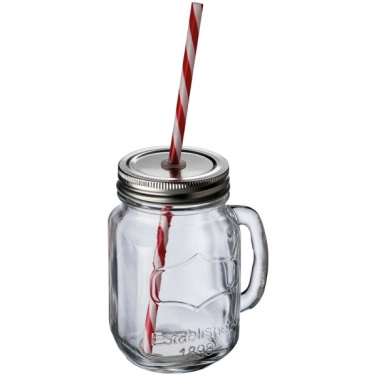 Logotrade promotional giveaway image of: Set drink dispenser and glasses ACAPULCO