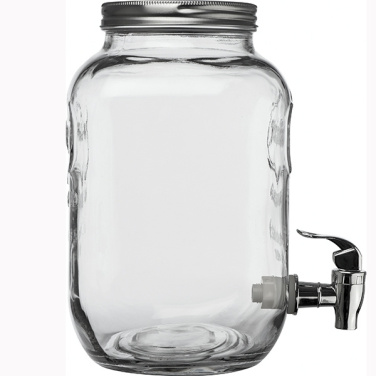 Logotrade corporate gift picture of: Set drink dispenser and glasses ACAPULCO