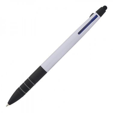 Logo trade promotional merchandise picture of: Plastic ballpen 3in1 BOGOTA
