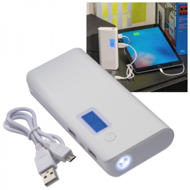 Logo trade promotional merchandise photo of: Power bank STAFFORD