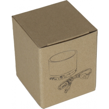 Logo trade business gifts image of: Bamboo bluetooth speaker FLEEDWOOD