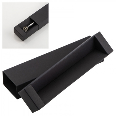 Logo trade promotional giveaways image of: Gift box for a ballpen VALLADOLID