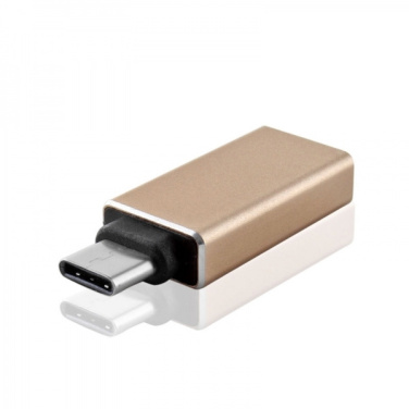 Logo trade promotional merchandise image of: Type-C/USB adapter