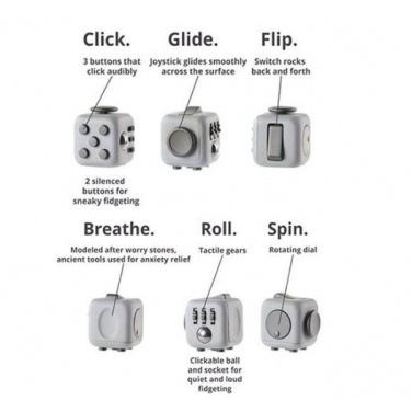 Logo trade business gift photo of: Fidget Cube