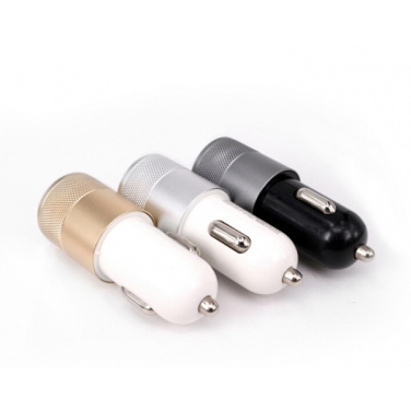 Logotrade promotional merchandise photo of: Metal car charger