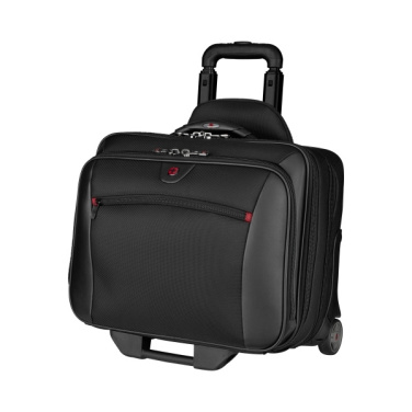 Logo trade promotional merchandise image of: Wheeled business case Wenger Potomac 17''