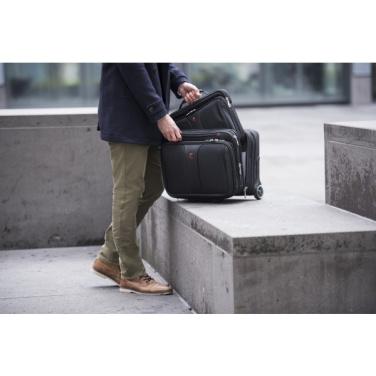 Logo trade promotional merchandise picture of: Wheeled business case Wenger Patriot 17''